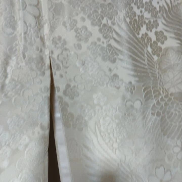 白無垢 たいへん愛でたい松竹梅に鶴の柄J