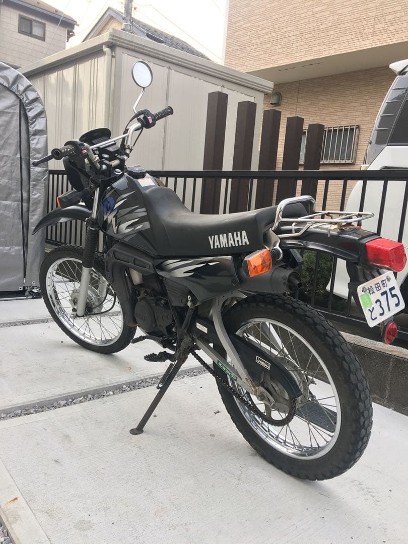 ヤマハDT50 17W 純正マフラー　サイレンサー