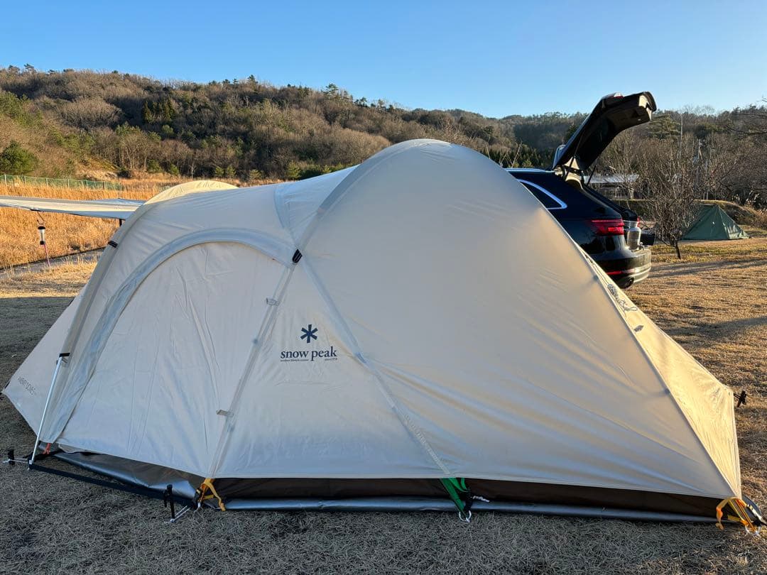 スノーピークアメニティドームs アイボリー　送料込み