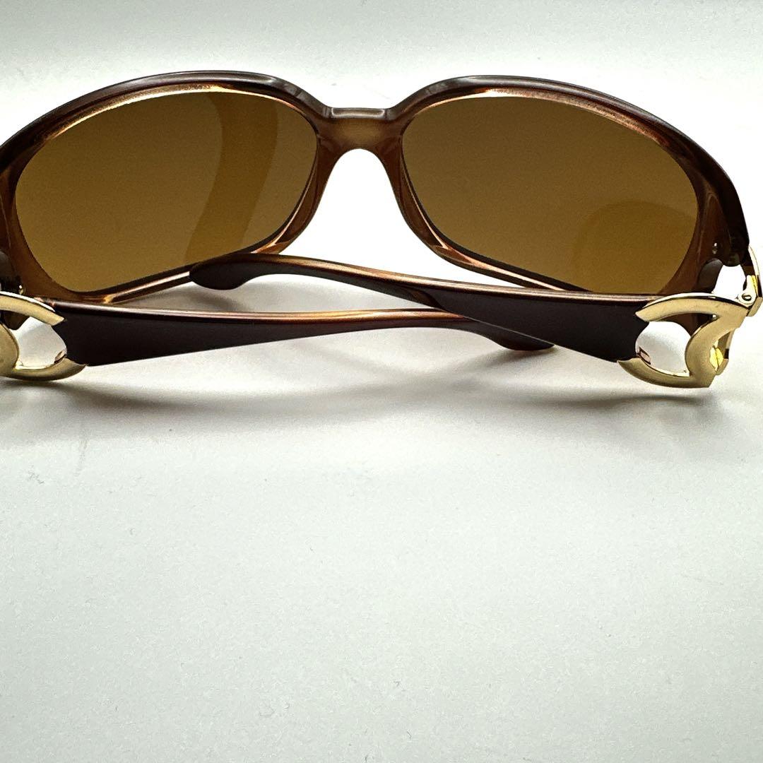 CHANEL シャネル ココマーク サングラス 6014 ブラウン ゴールド金具