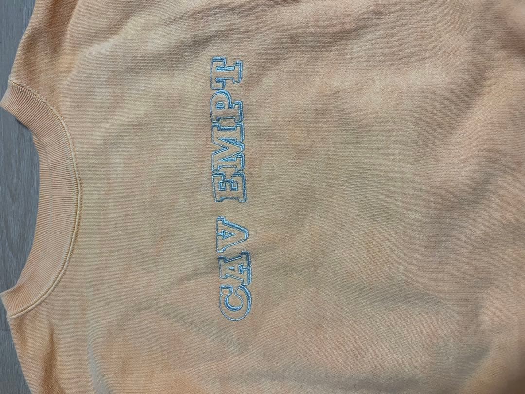 CAVEMPT 山吹色　クルーネック