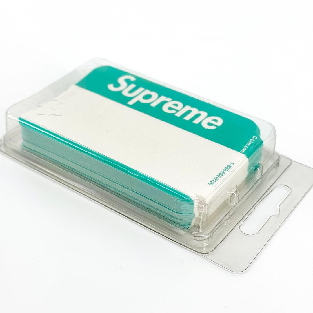 新品 20AW Supreme シュプリーム ネームバッジステッカー100枚入り