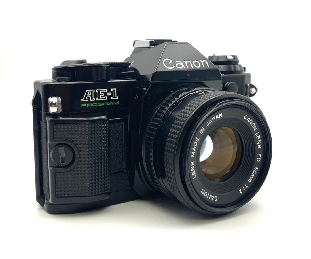 【完動品 極美品】CANON AE-1 PROGRAM FD 50mm F2