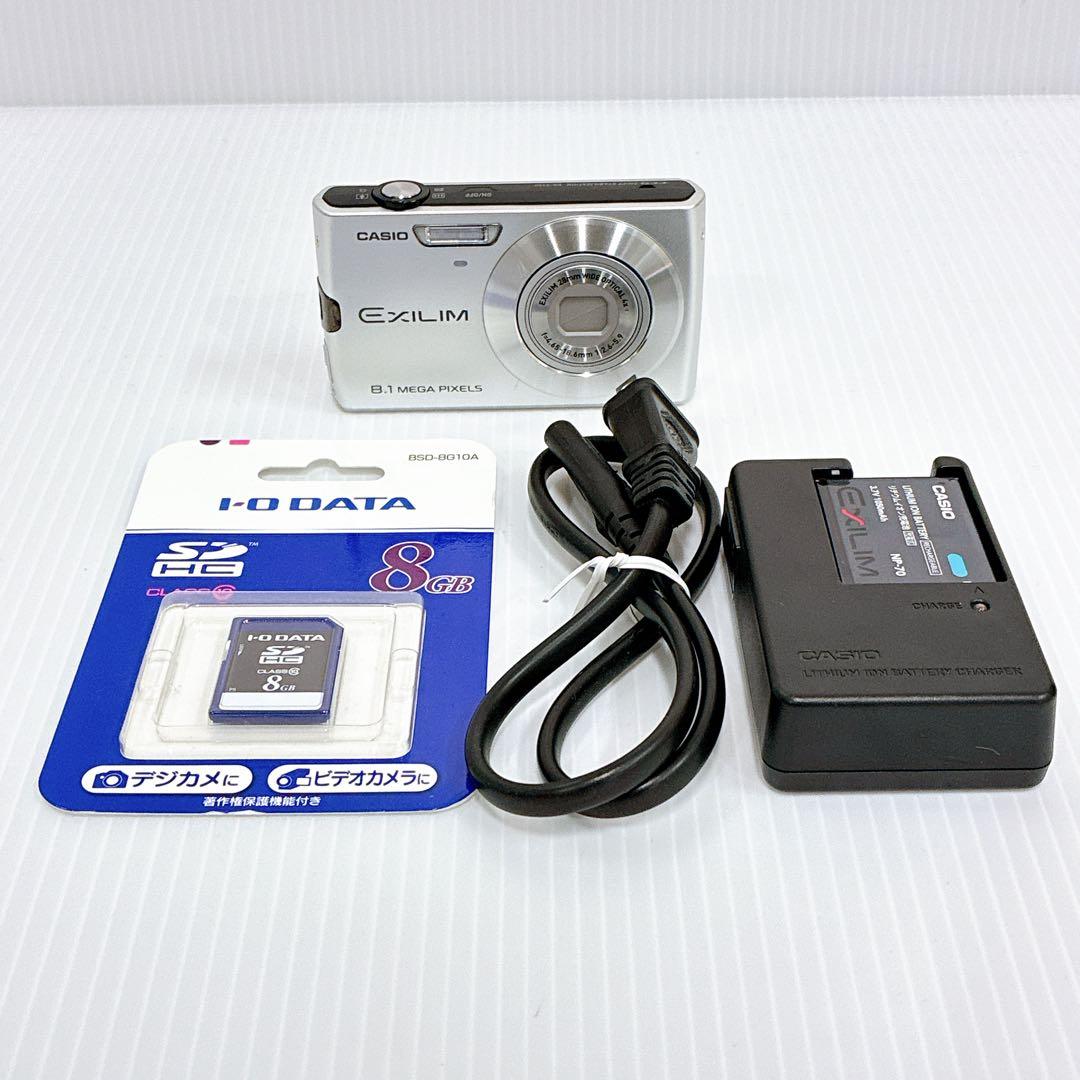 T-014【完動品 SDHCカード付】CASIO EX-Z150 EXILIM