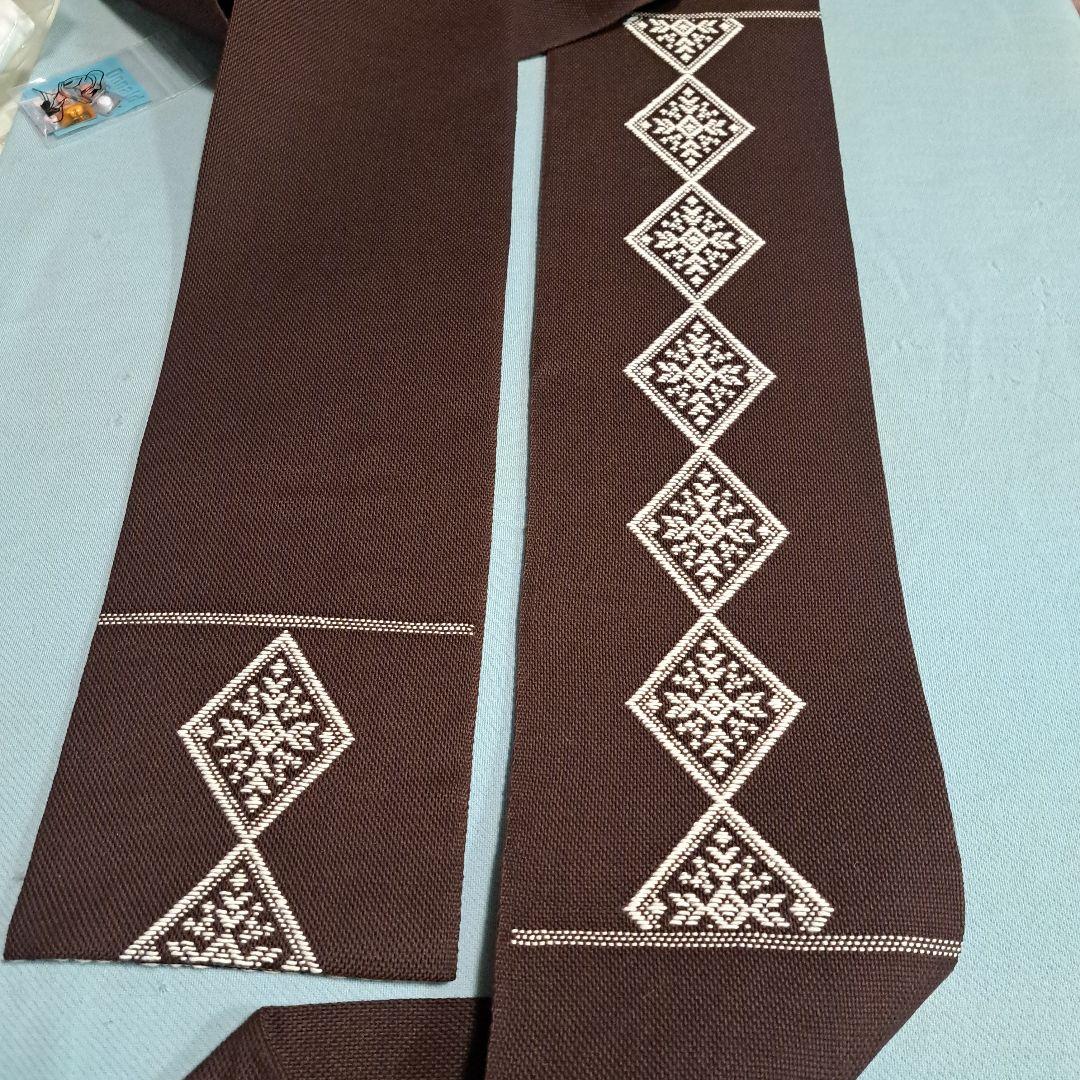 こぎん刺し名古屋帯