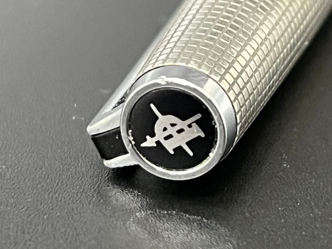 【ペン先18KWG 】パイロット カスタム 万年筆 スターリングシルバー