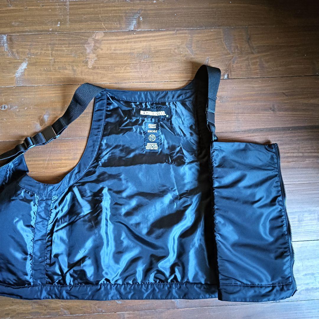 【美品】NEIGHBORHOOD ツールベスト M ブラック