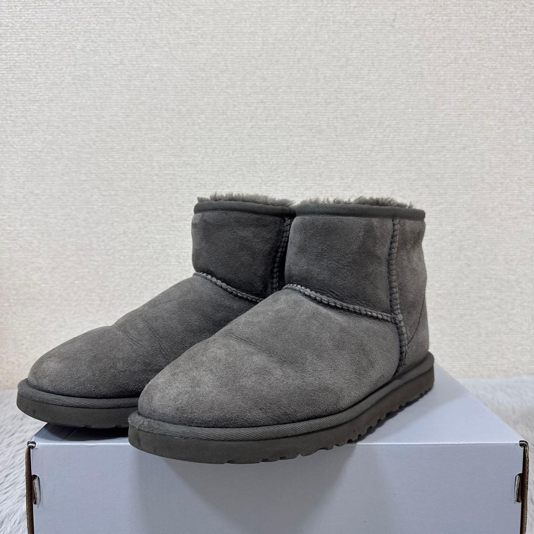 UGG Classic Mini グレー ムートンブーツ26cm