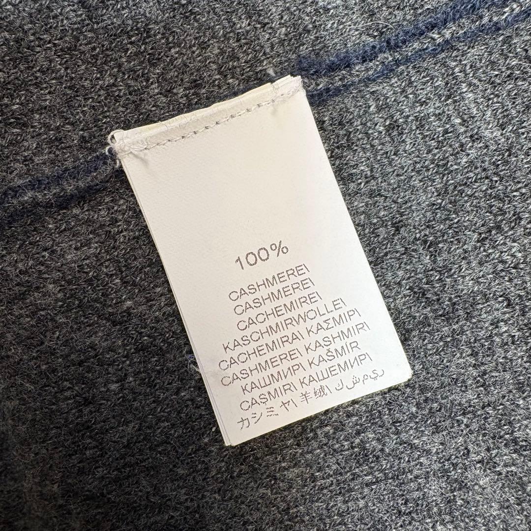 未使用品 BRUNELLO CUCINELLI カシミヤ100 ポンチョ ファー