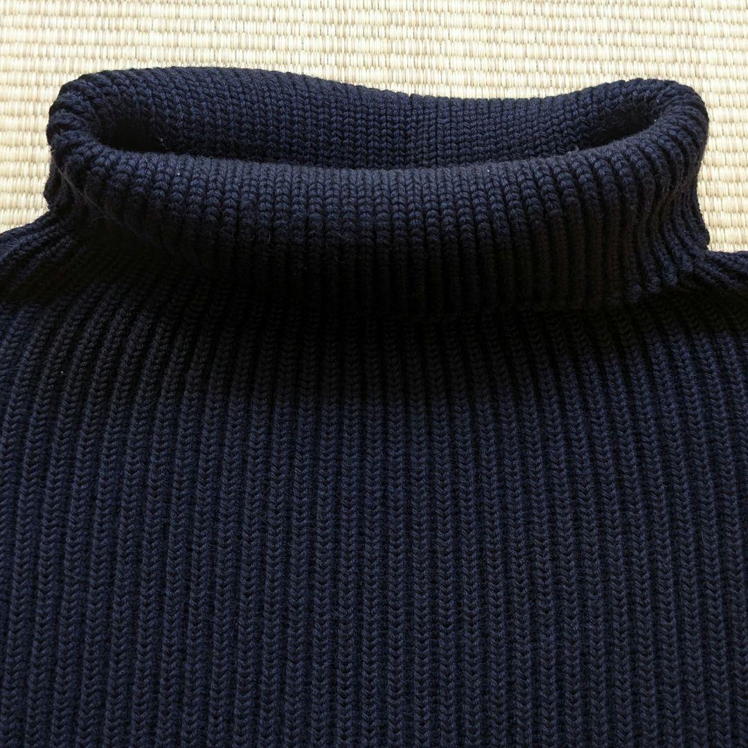 アンデルセンアンデルセン ニット 5ゲージ ブラック Mサイズ