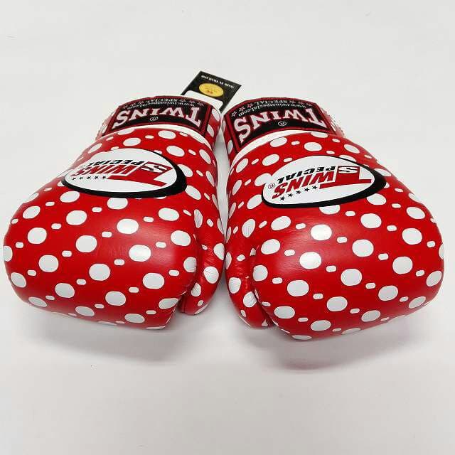 新品 正規 TWINS 本格ボクシンググローブ 本革製 サイズ選択 赤玉