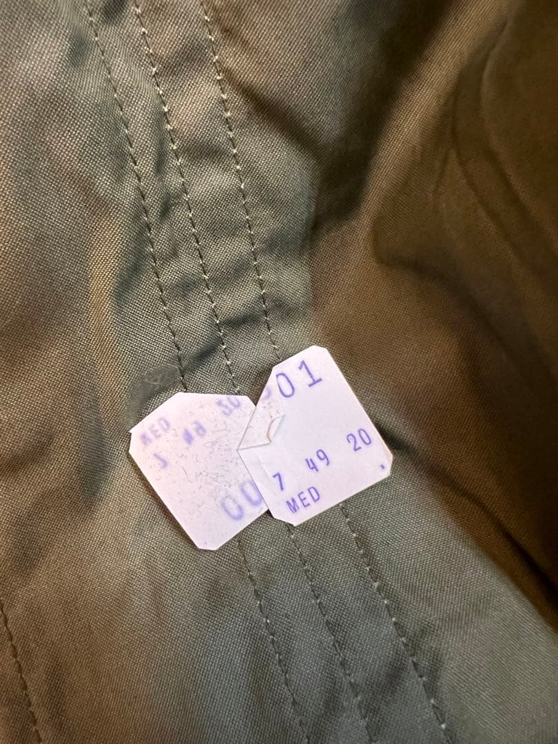 NOSデッドストック70s M-65ベースボールライナーフルセットモッズコート