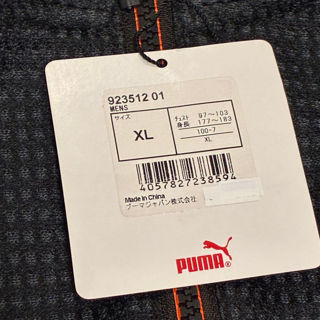 PUMA プーマ 未使用タグ付 XL 黒 ゴルフ ジップアップ ジャケット