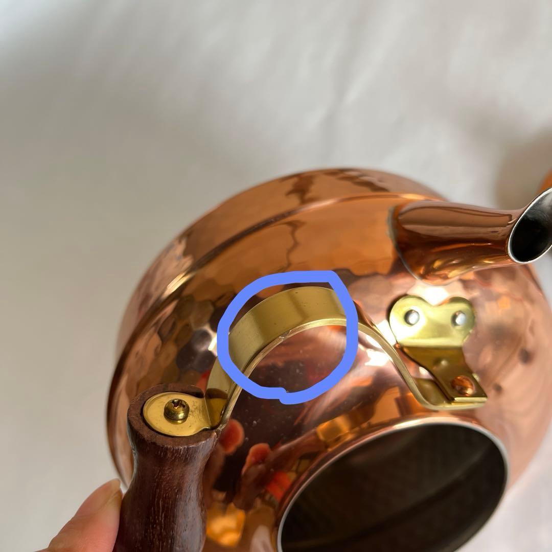【未使用】COPPER 100 新光金属　1.5ℓケトル　やかん　純銅
