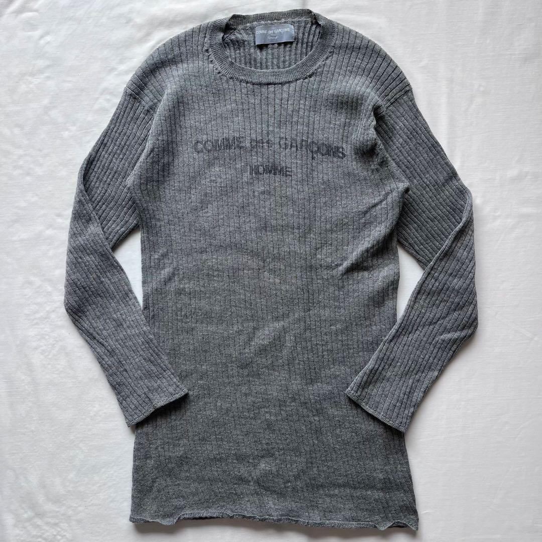 comme des garçons homme ギャルソン　ロゴニット 田中期