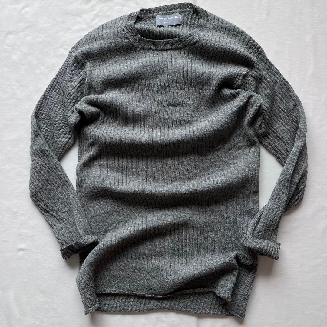 comme des garçons homme ギャルソン　ロゴニット 田中期