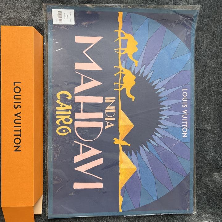 ルイヴィトンのポスター本物です