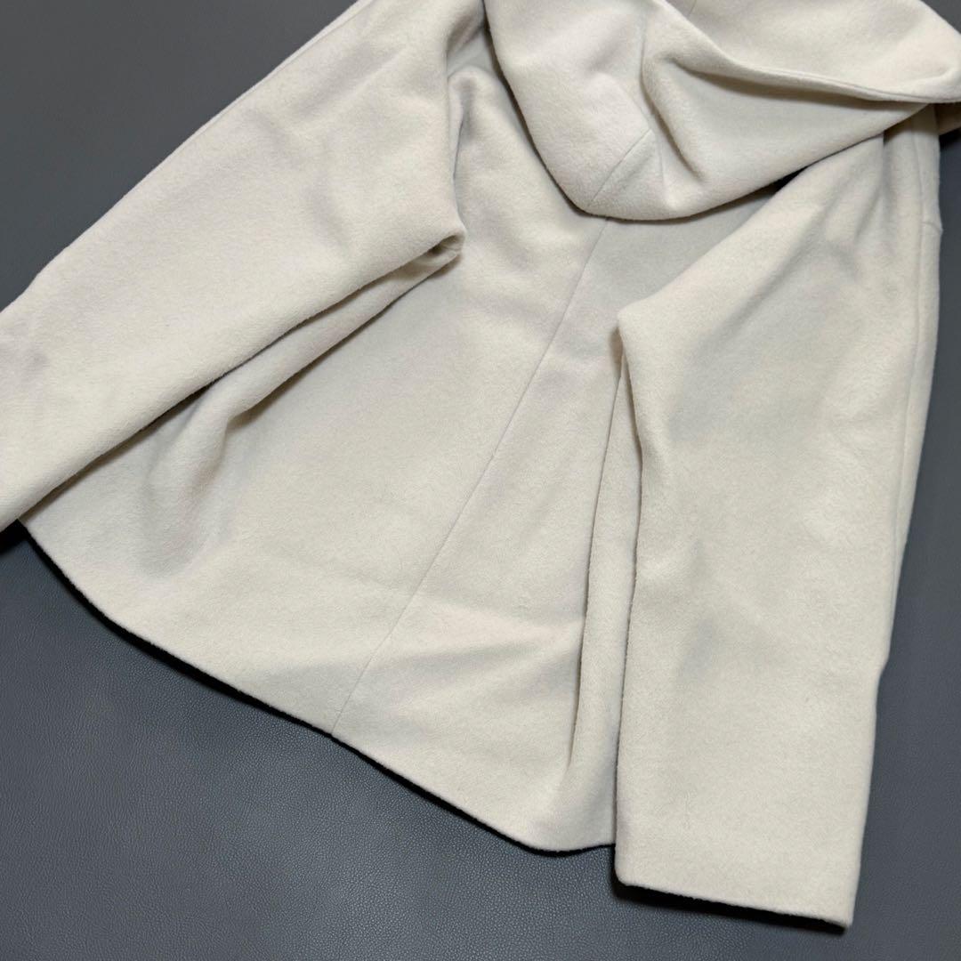 WhimGazette ウィムガゼット メリンプフーデッドコート エクリュ