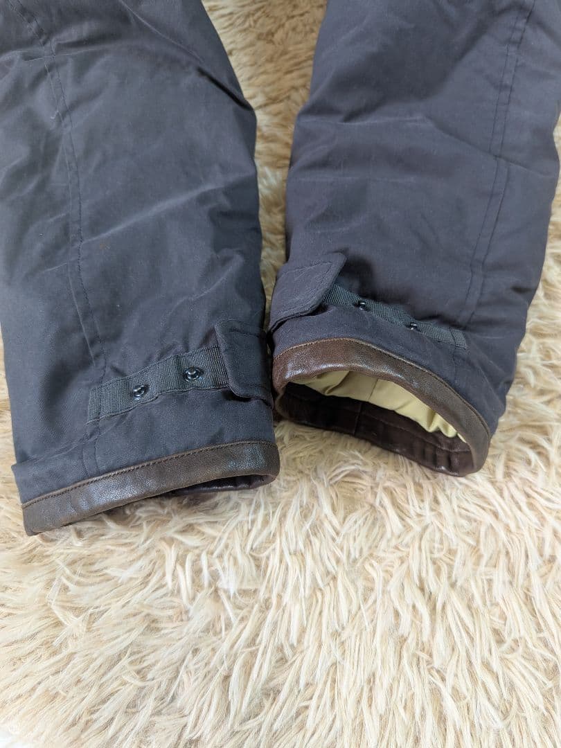 AQUARAMA モッズコート ダウン ファー フード付 イタリア製 メンズ L