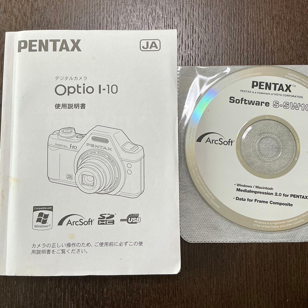 セール　PENTAX デジタルカメラ I-10 、ジャケット、スマホ転送セット