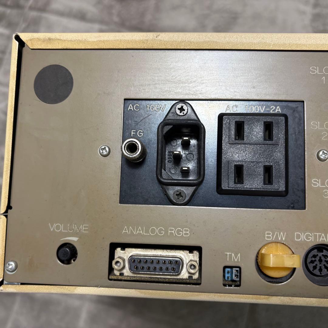 PC-8801mk2SR本体 キーボード ユーザーズガイド マニュアル