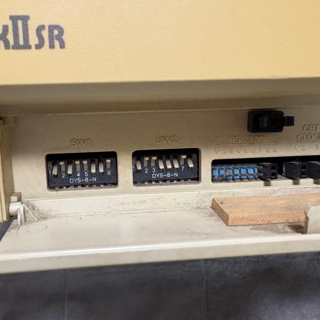 PC-8801mk2SR本体 キーボード ユーザーズガイド マニュアル