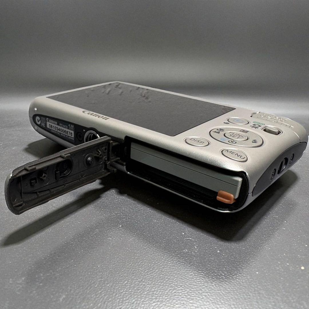 【極美品】 Canon キャノン デジカメ IXY 400F シルバー コンデジ