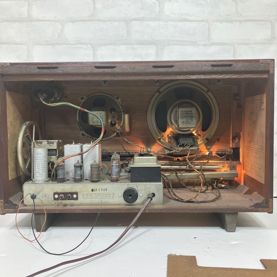 1957年　ナショナル5球スーパーラジオ　真空管ラジオ　Hi-Fi EA-700