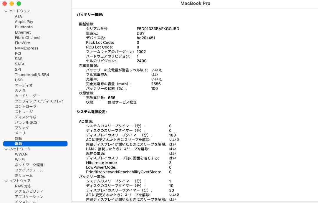 MacBook Pro 13インチ 2020 8GB SSD 256GB