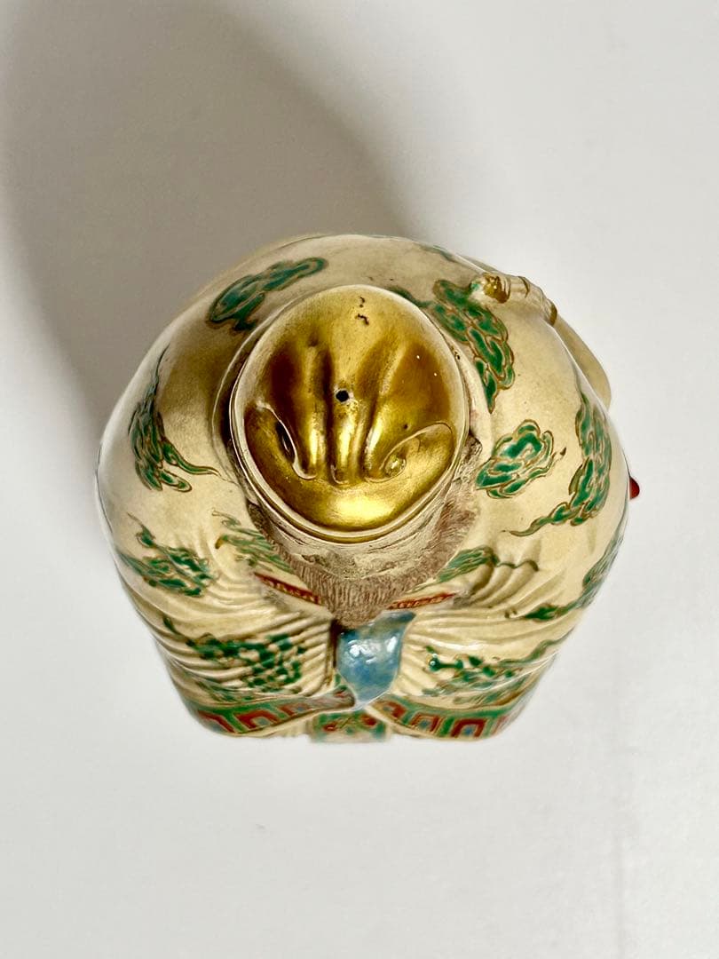 雲林院 寶山 泰平寶山 関羽像 関帝像 明治6年 Bowesコレクション 京焼