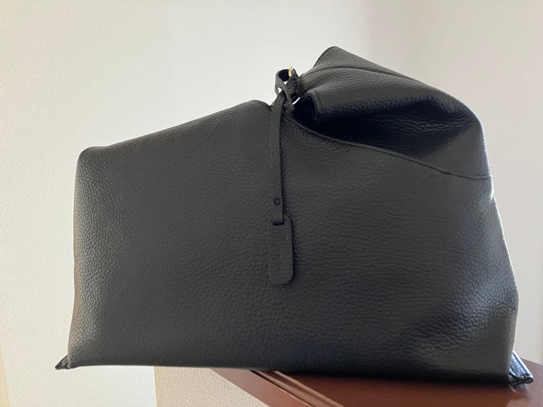 銀座かねまつ　ショルダーバッグ　黒