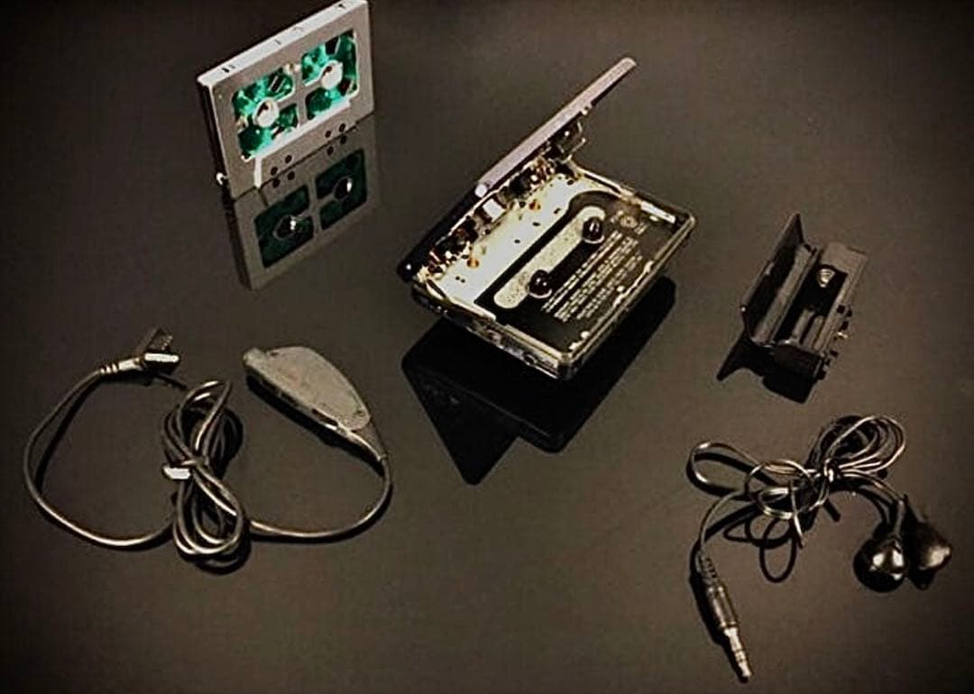 カセットウォークマン SONY WM-EX600 茶色「整備済み、完動超美品」