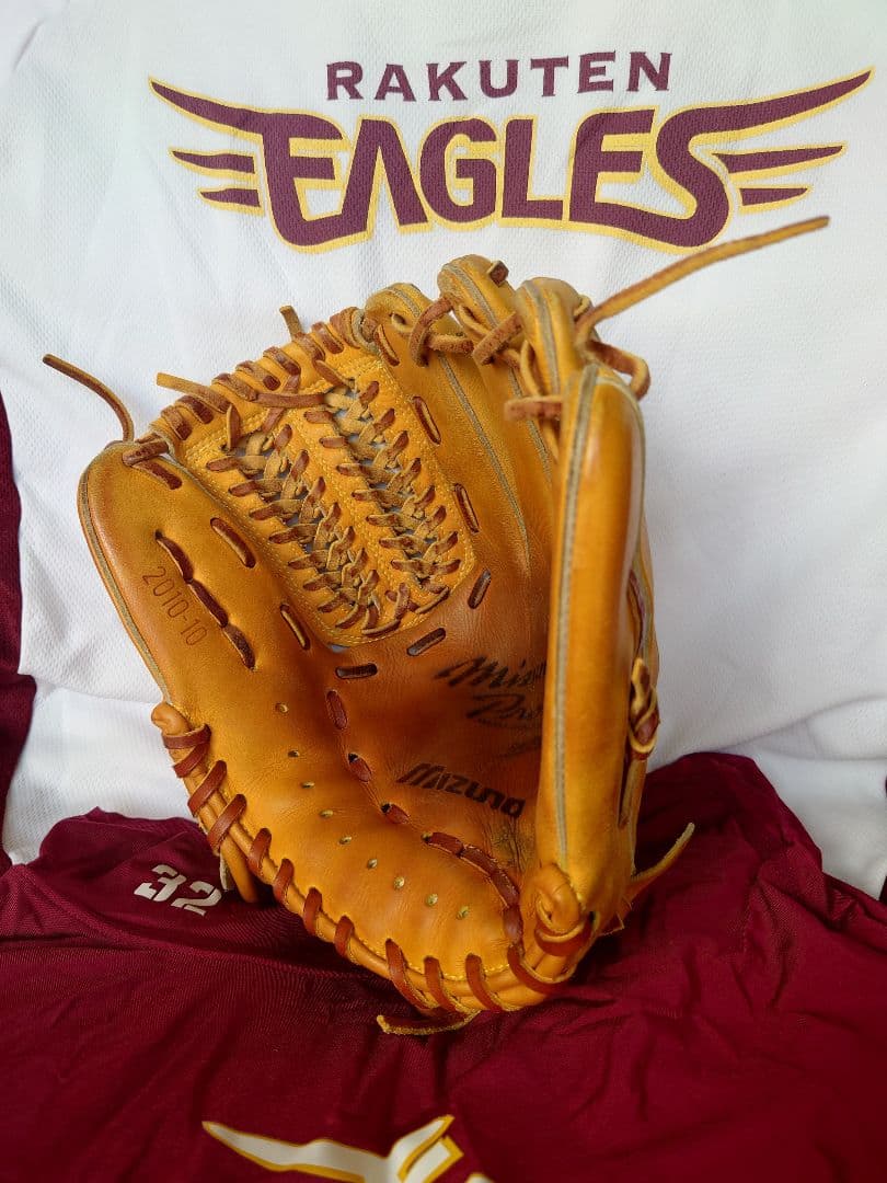 NPB 選手支給　硬式内野手グローブ