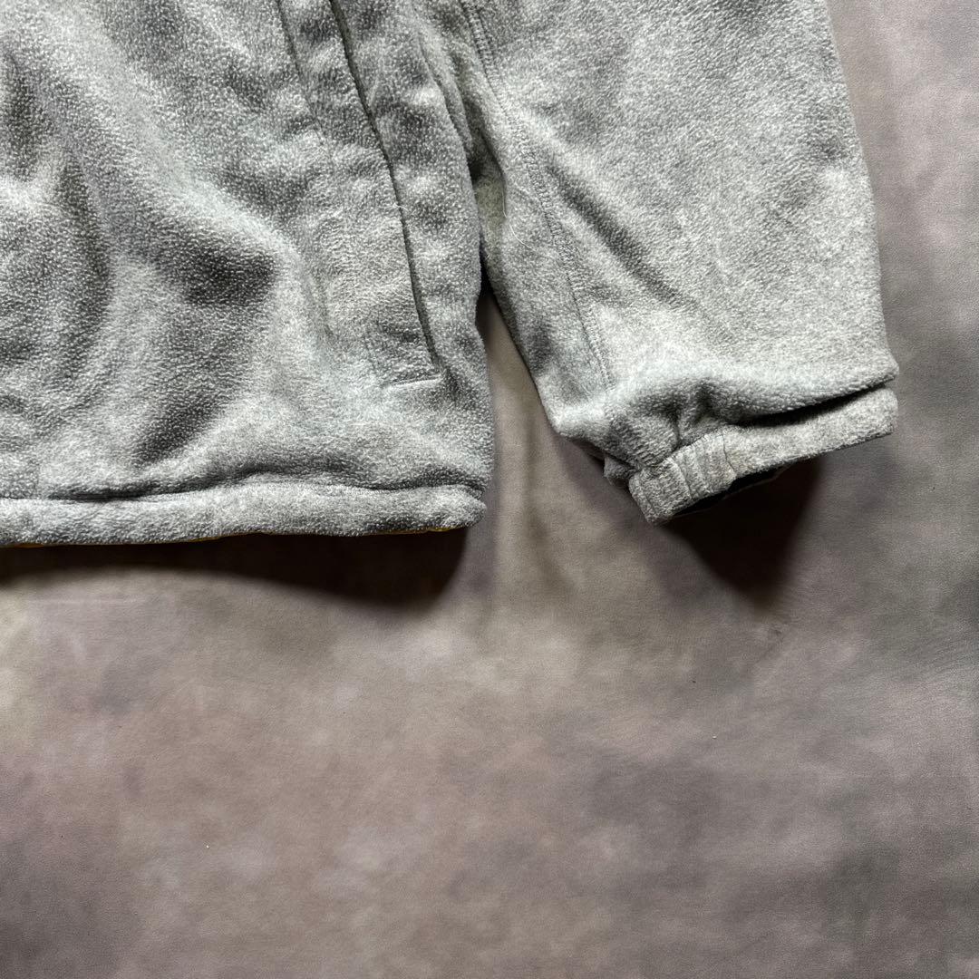 90s古着NAUTICAリバーシブルウォームアップ短丈ドローコード裾T70