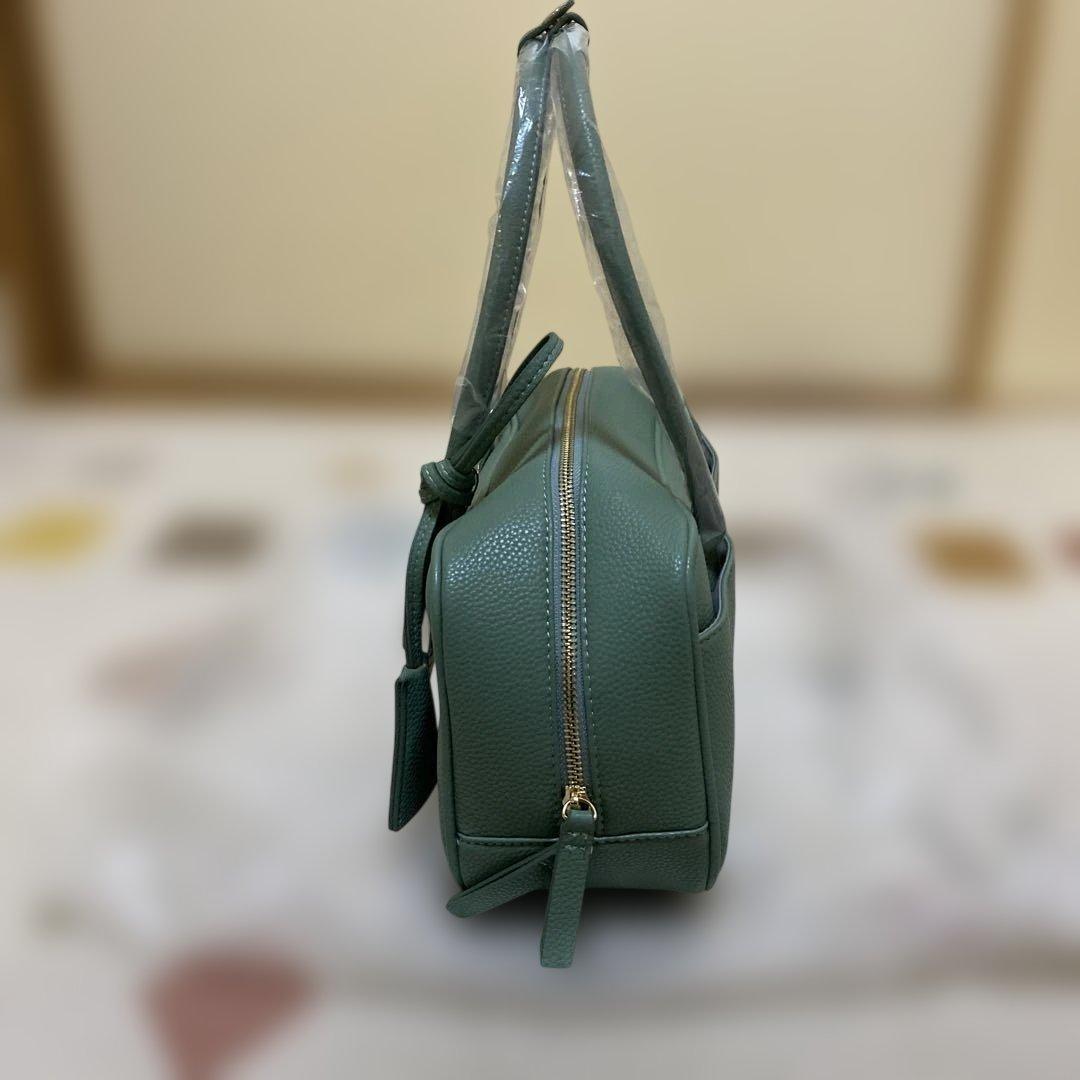 LOUNIE グリーン ハンドバッグ