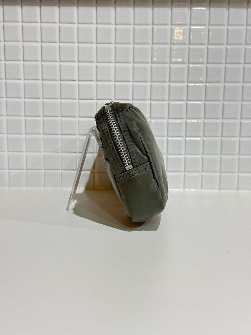 【美品】廃盤 大人気 ポーター PORTER タンカー ポーチ シルバーグレー