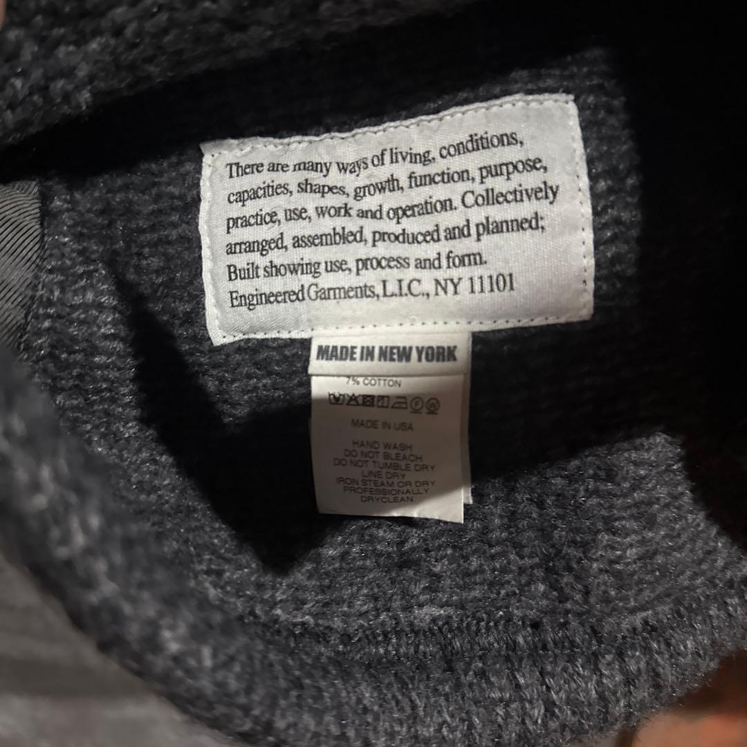 エンジニアドガーメンツ　High Mock Knit Vest Lサイズ