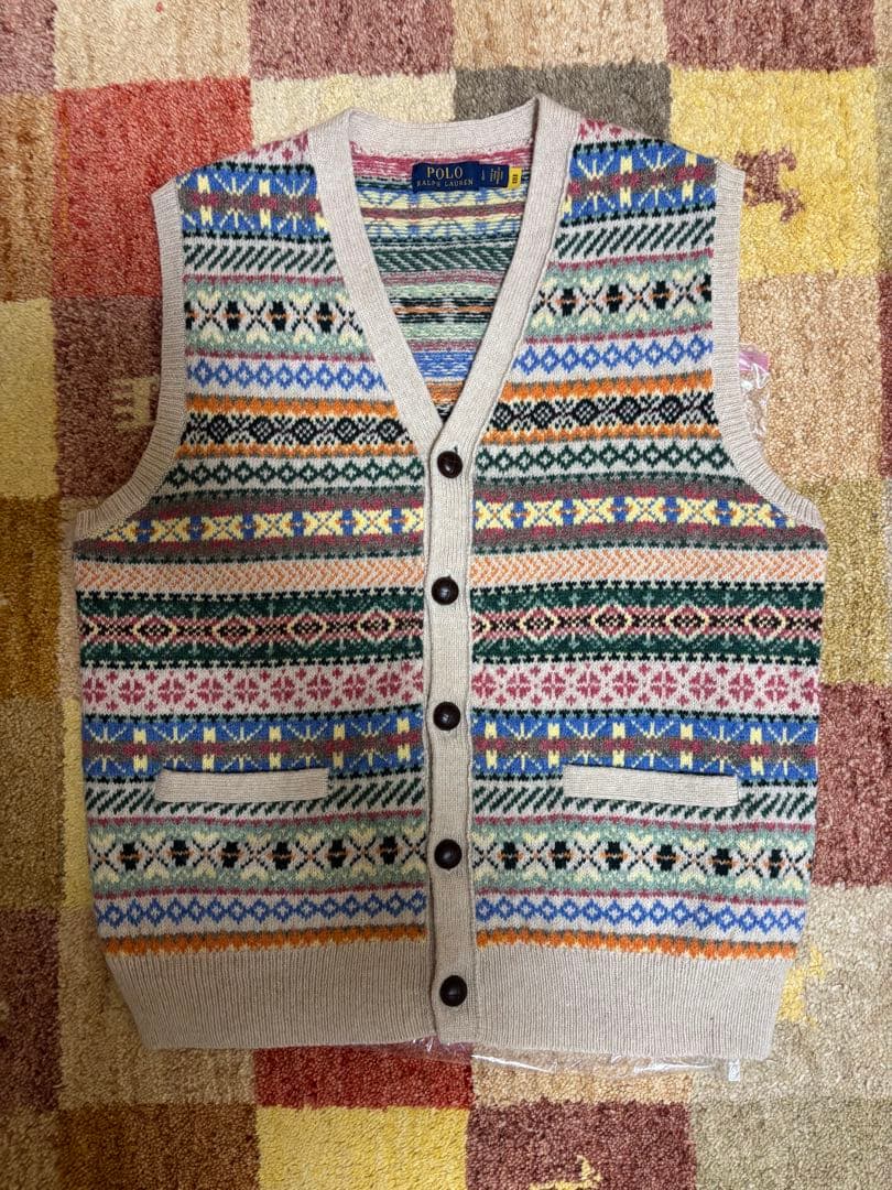 [新品未使用品]Polo Ralph Lauren ノースリーブニットベスト L