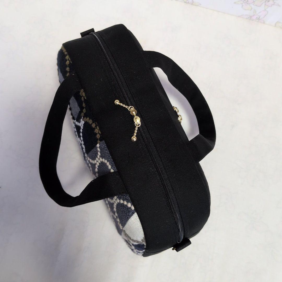 ミナペルホネン　ハンドメイド　バッグ　タンバリン　ボストン