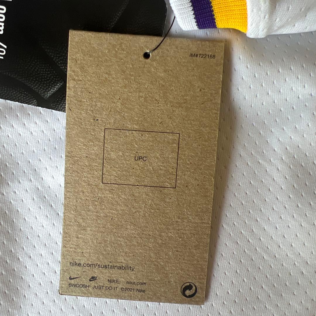 レブロン・ジェームズ　ロサンゼルスレイカーズ　XL 公式　6番