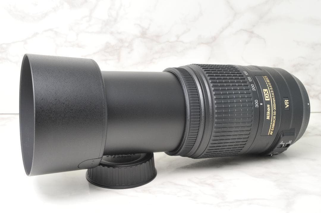 美品❣️Nikon AF-S 55-300mm VR⭐️超望遠レンズ