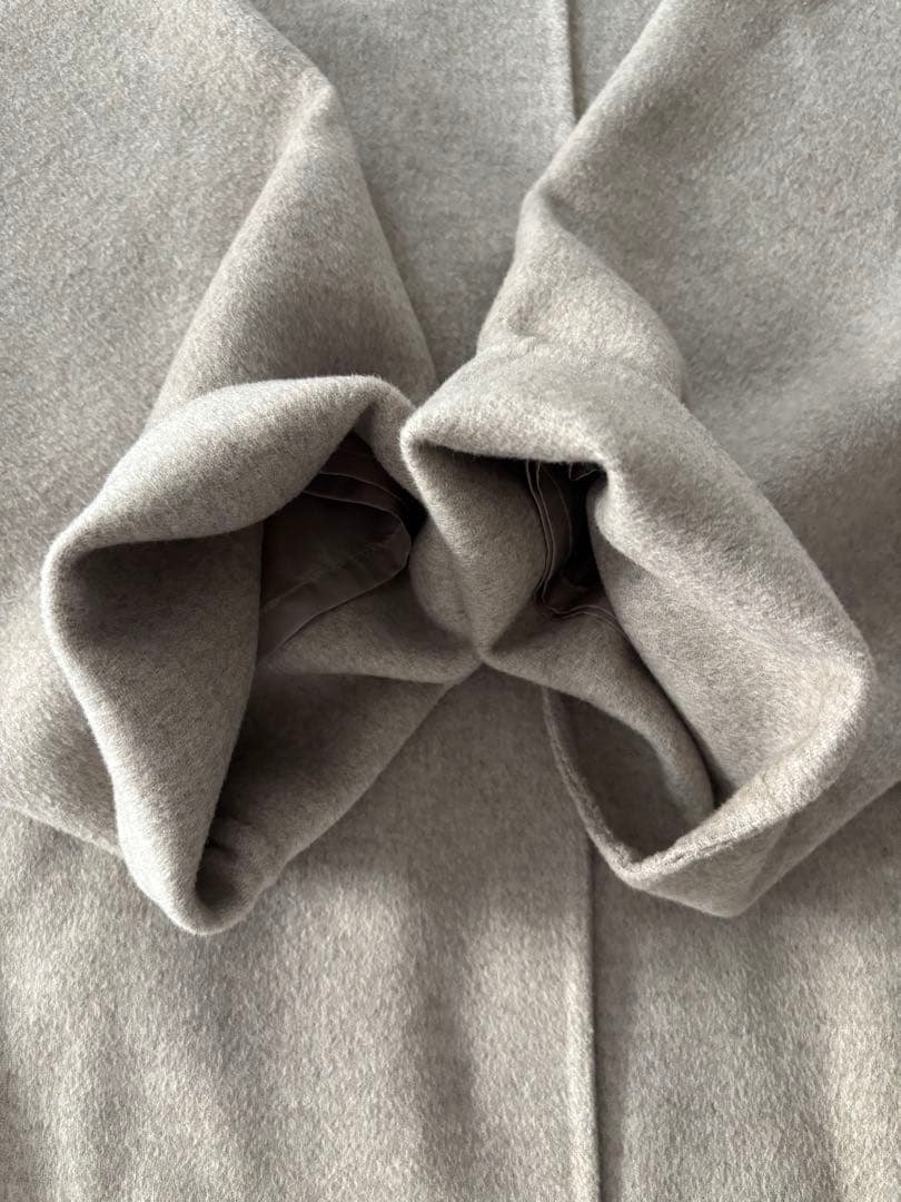 SLOBE IENA／HAMILTONダブルフェイスウールショートコクーンコート