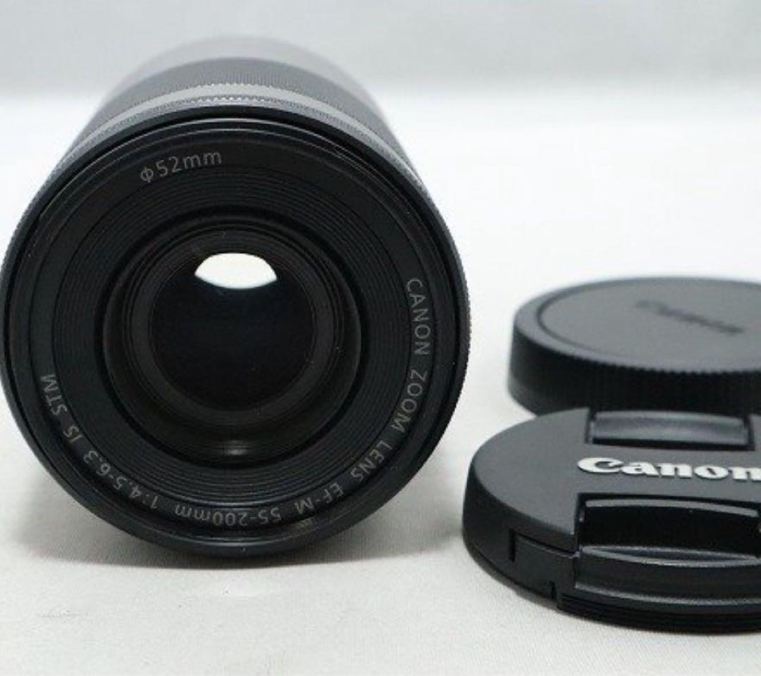 キヤノン望遠ズームレンズEF-M55-200mm F4.5-6.3 IS STM