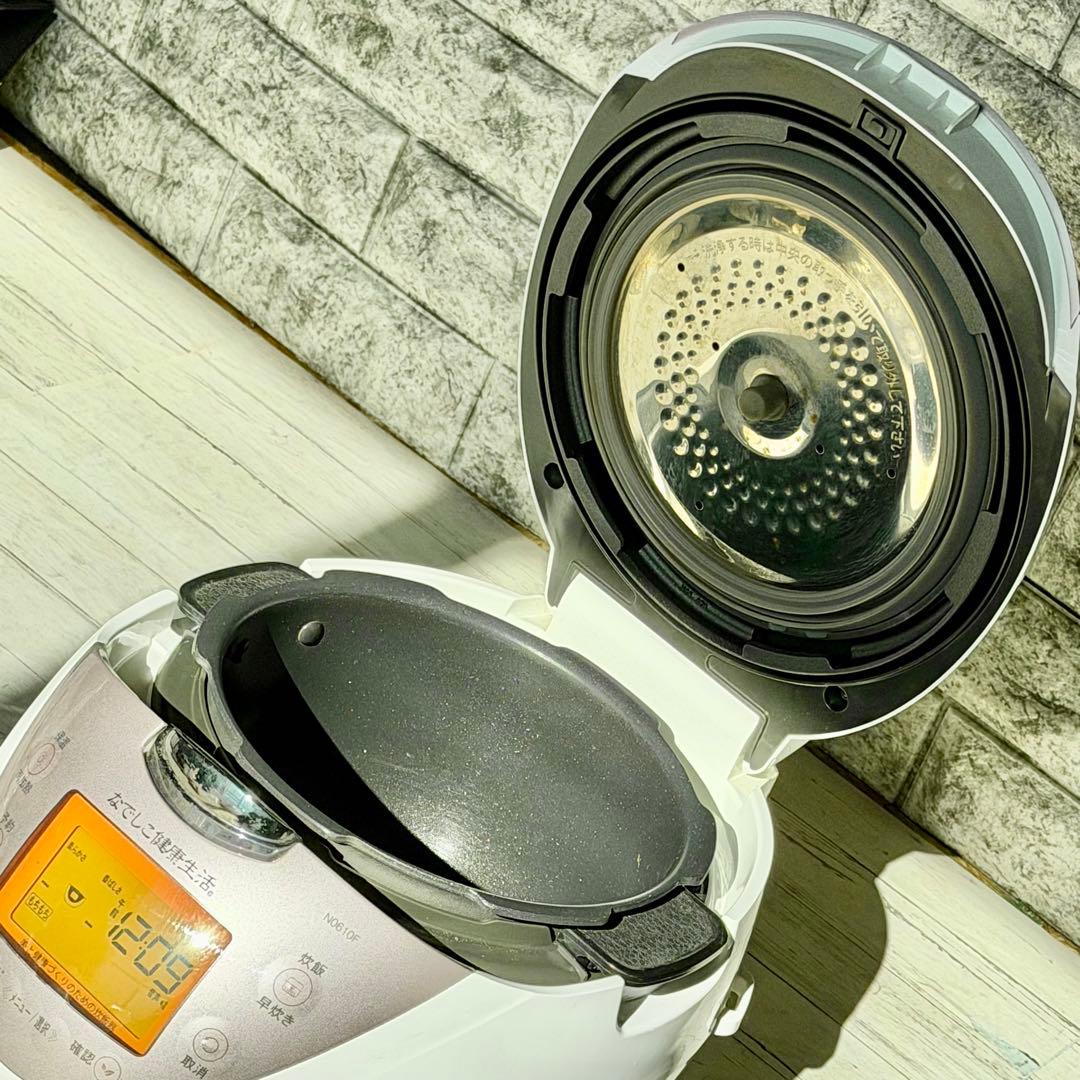 なでしこ健康生活 全自動発芽玄米炊飯器 6合炊きモデル CRP-N0610F