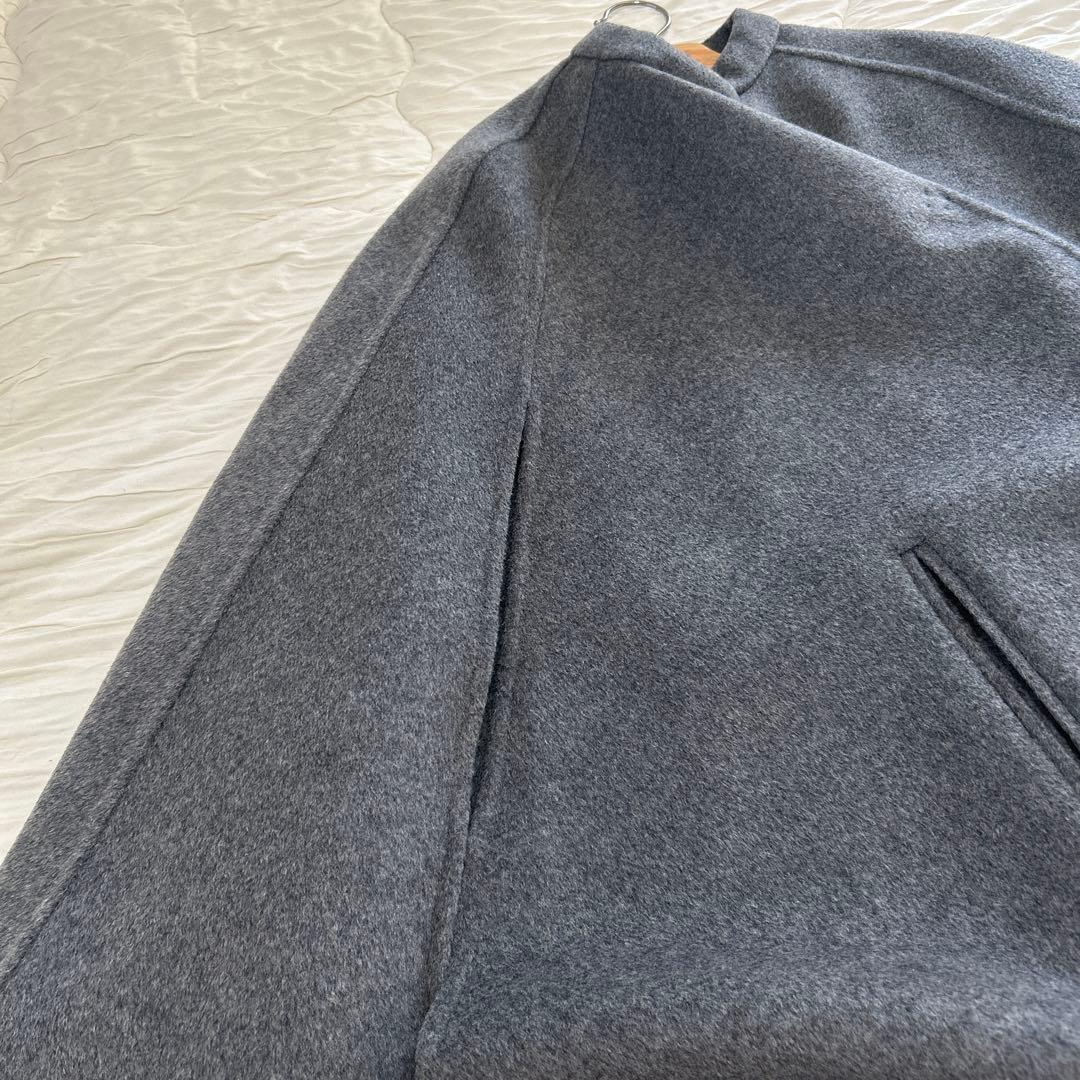 ミラオーウェン　グレー ケープコート