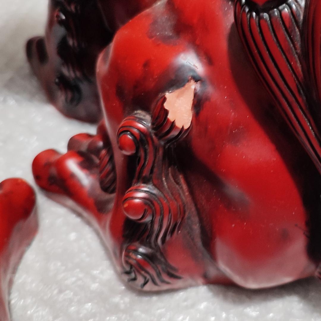 寿山石 じゅざんせき 獅子置物 特大 32cm×22cm×31cm 12kg