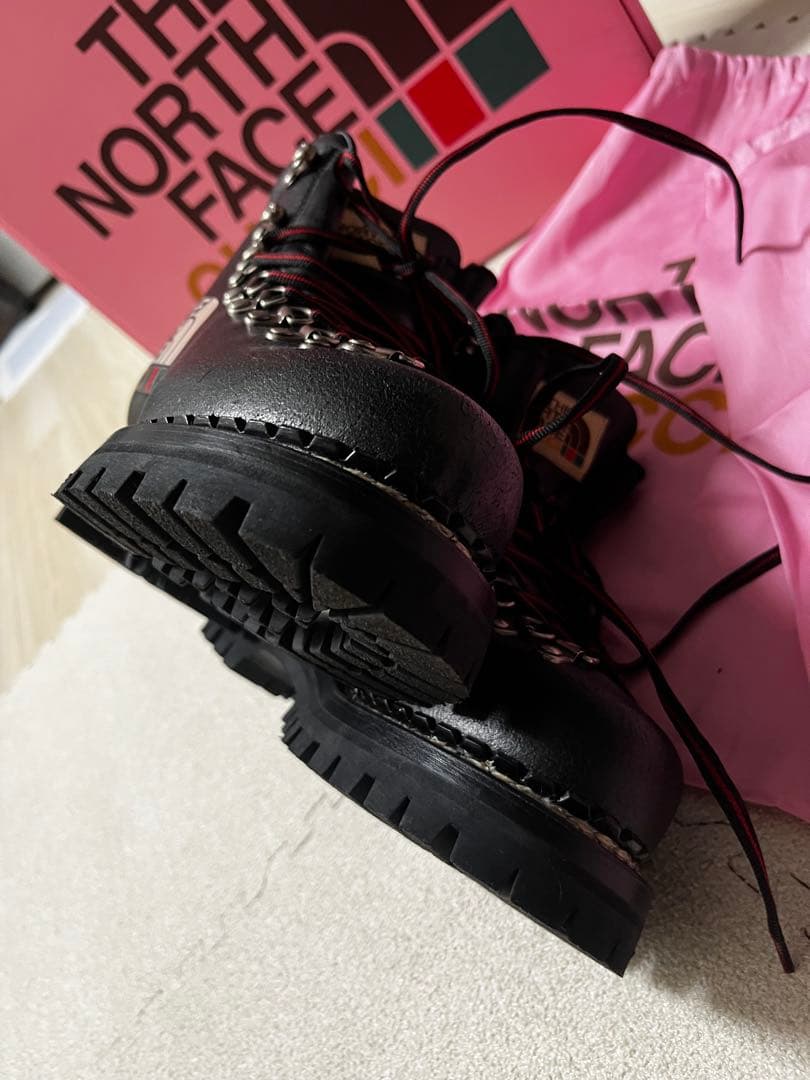 GUCCI×THE NORTH FACE レザー マウンテンブーツ箱付き