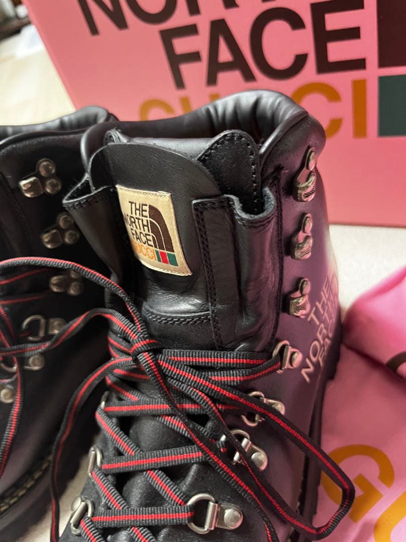 GUCCI×THE NORTH FACE レザー マウンテンブーツ箱付き
