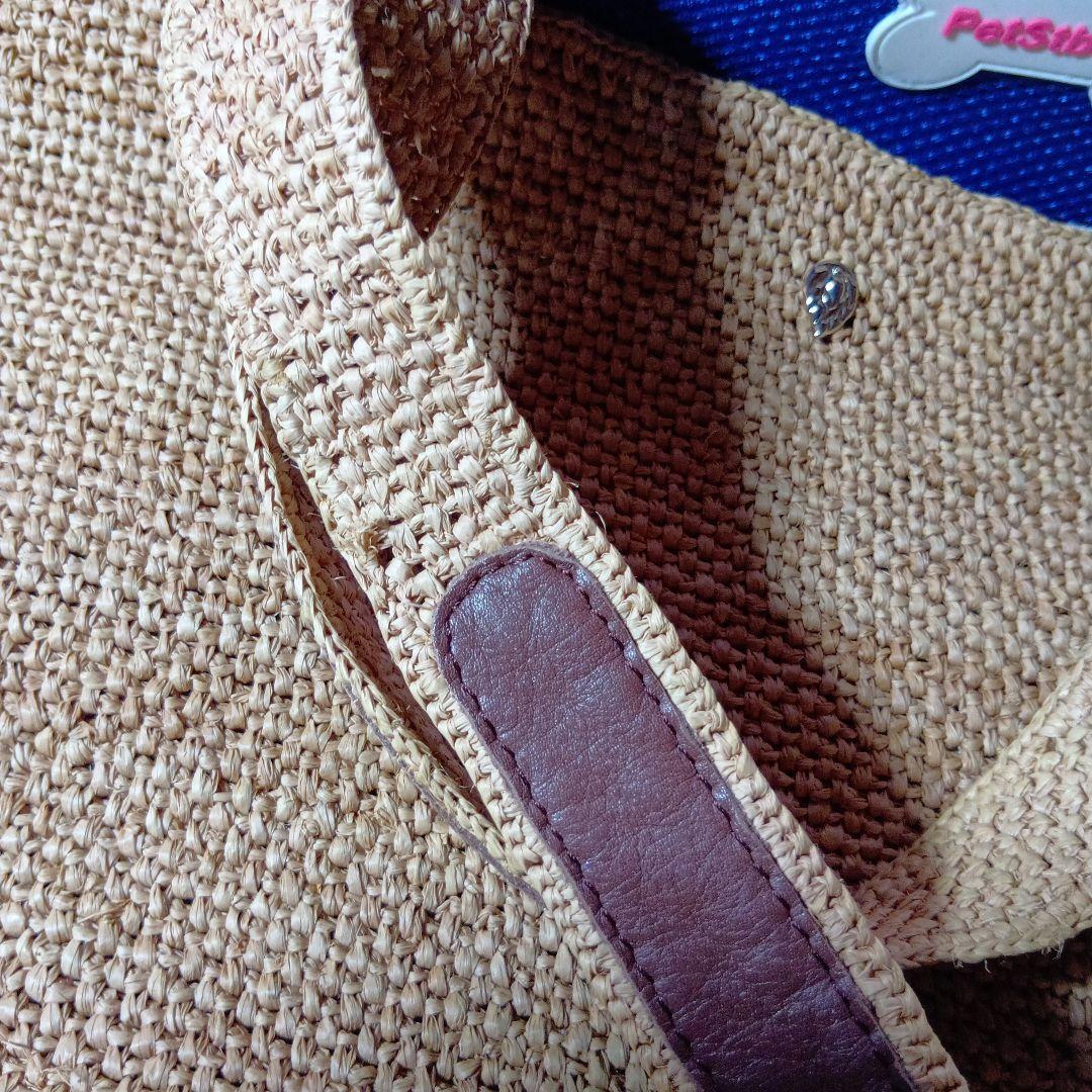 ヤーコ　ヘレンカミンスキー　ラフィア トートバッグ ベージュ 大きめ