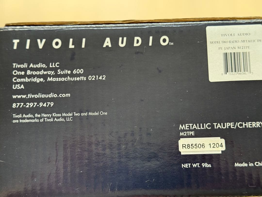 Tivoli Audio Model Two Stereo Radio 国内仕様